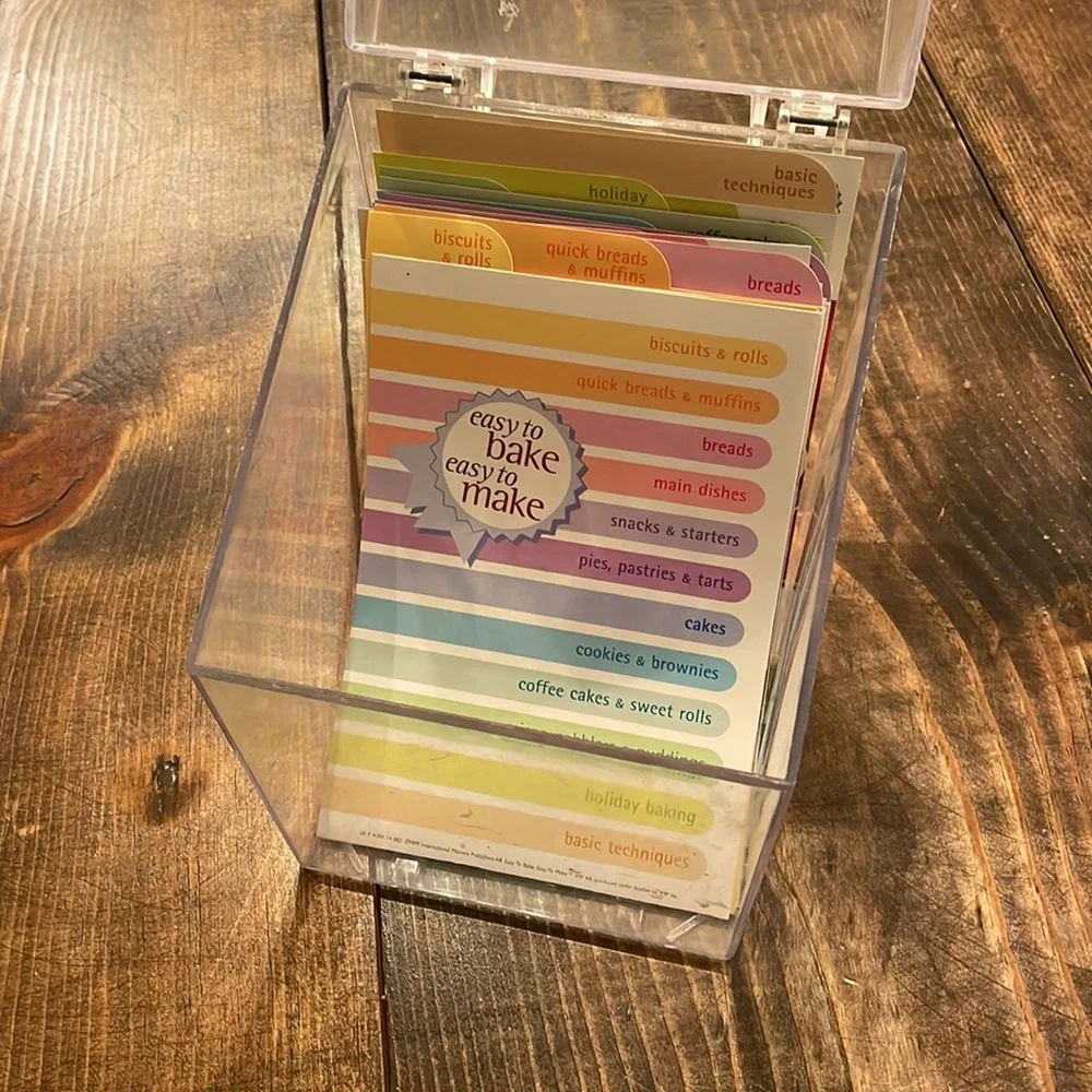🌟Host Pick🌟Easy To Bake, Easy To Make Recipe Cards
